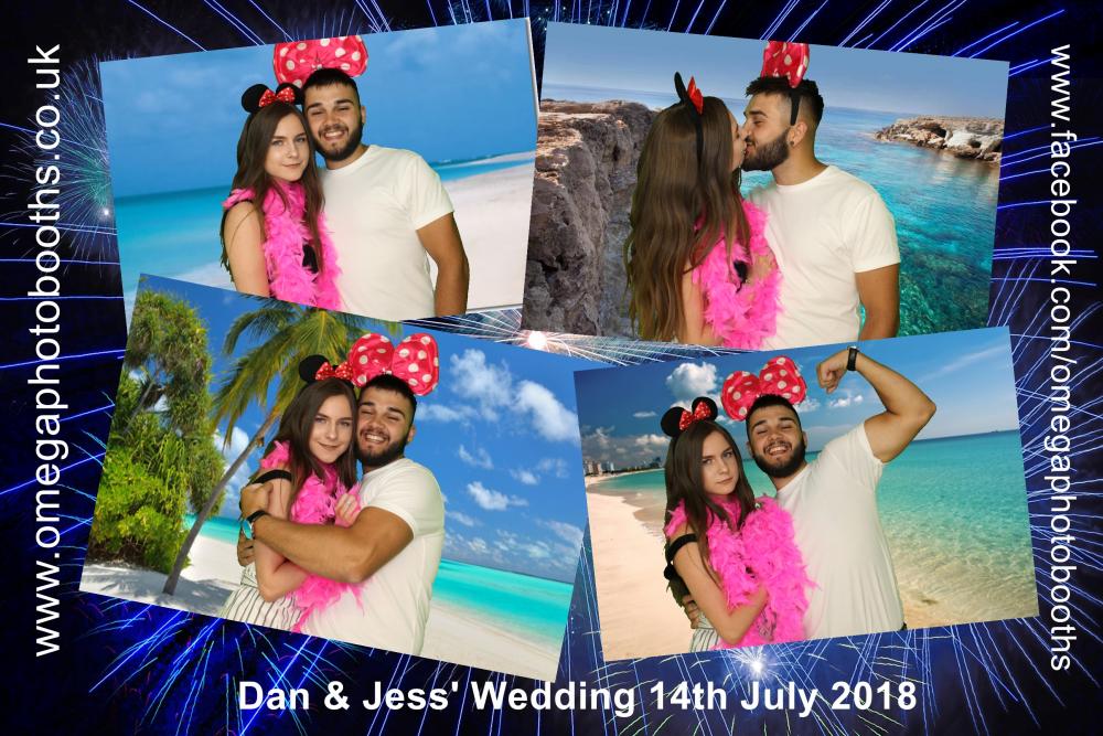 Dan & Jess' wedding | View more photos from the event at gallery.omegaphotobooths.co.uk/u/Omega-Photobooths/Dan-Jess-wedding